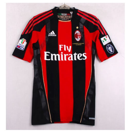 Thailandia Maglia AC Milan Home Retro 2010 2011